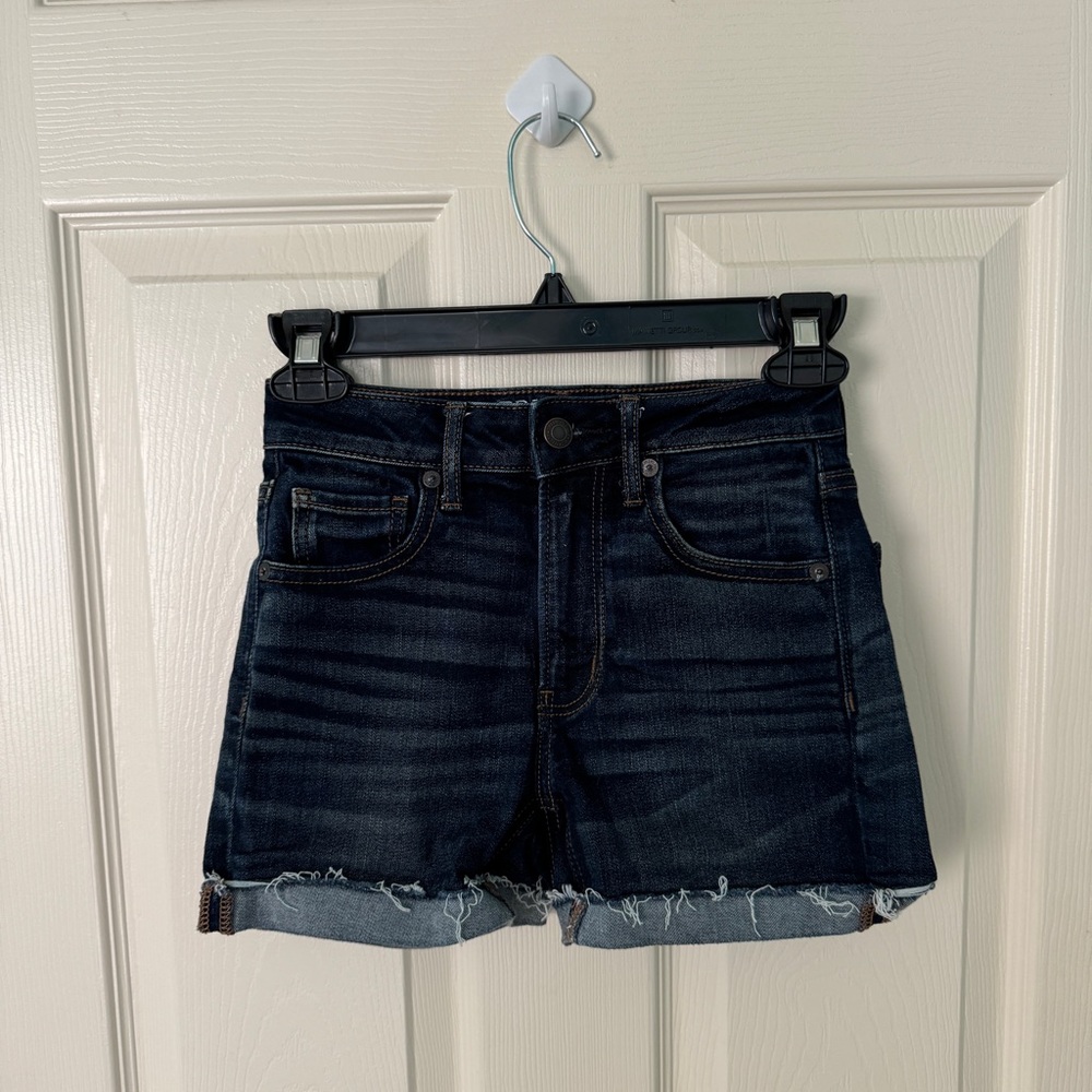 American Eagle Dark Wash Shorts